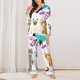 thumbnail image 2 of Balery Pet Care Grooming Conjunto de Pijama con Estampado para Mujer, Conjunto de Dos Piezas con Manga Larga, Ropa de Dormir Suave con Bolsillos, Pijamas Cómodos-X-Large, 2 of 7