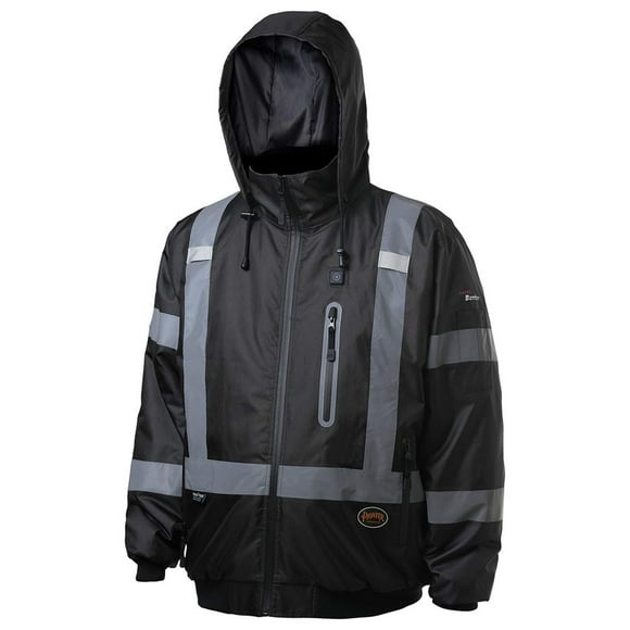 Chaqueta Pioneer de alta visibilidad, impermeable, calefacción y seguridad