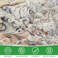 thumbnail image 4 of Gogreen Twin Duvet Cover Floral, Soft & Breathable Microfiber 3 Pieces Twin Bedding Sets, Pattern Twin Comfy Duvet Cover, with Zipper Closure (Paisley, Twin), 4 of 8