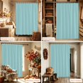 thumbnail image 6 of Pure Mint Green Shower Curtain, Waterproof Shower Curtains for Bathroom, Modern Solid Color Minimalist Art Washable Fabric Bathtub Curtain Set Bath Decor with 12 Hooks 72"x78", 6 of 8