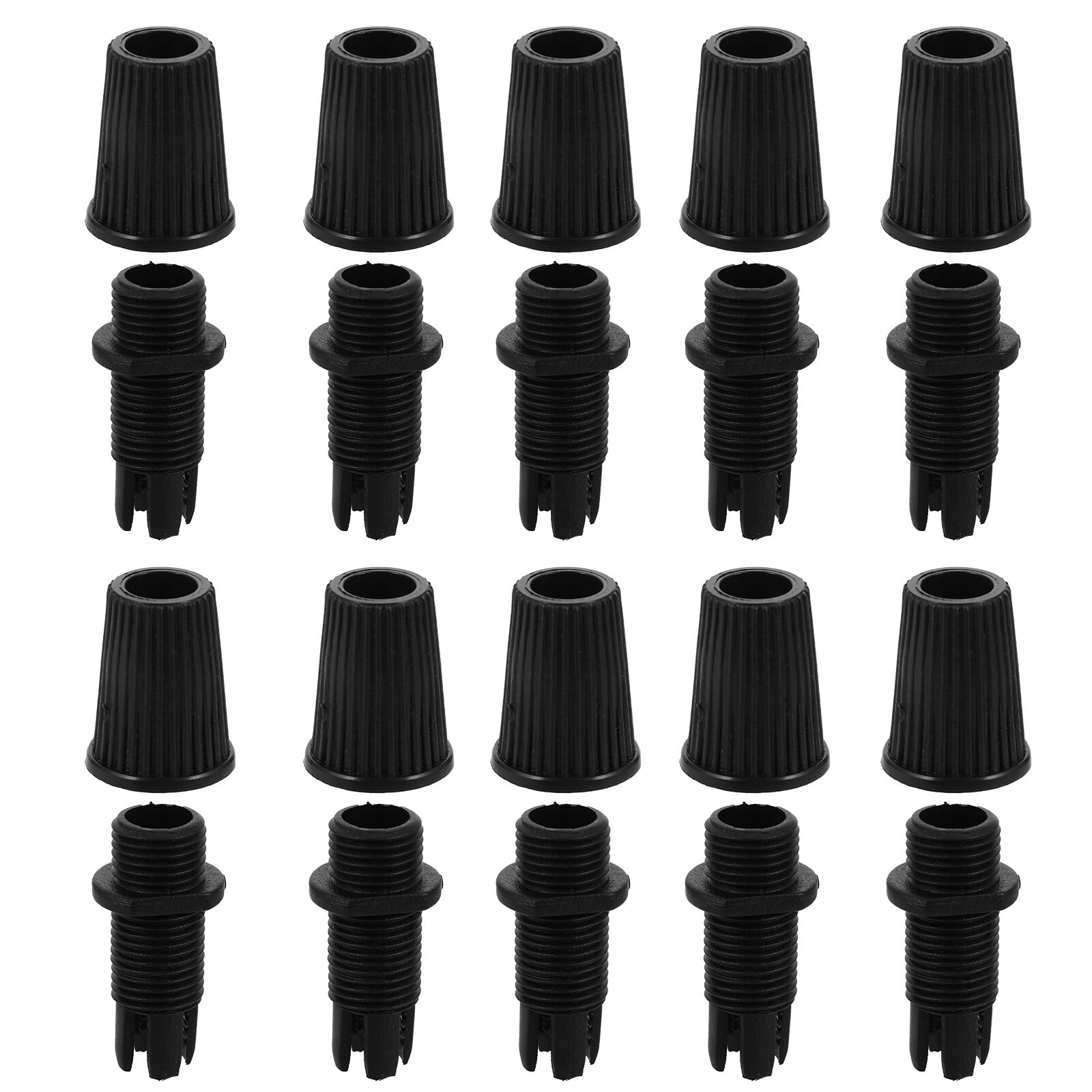 Rosarivae 200 Pcs Cable Glands Strain Relief Connector Cord Grips for
