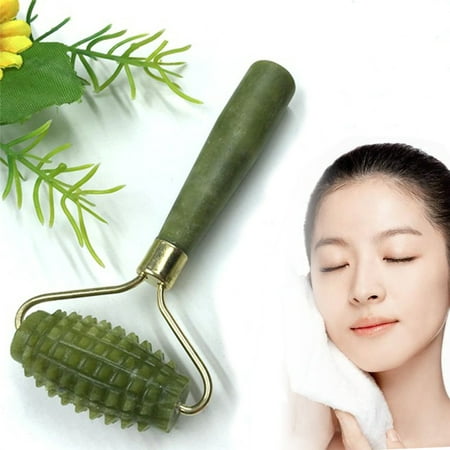 Intensive Massage Jade Roller Natural Jade Massager Jade Facial Roller Is Designed To Create Powerful Stimulation To Improve Blood Flow To The Skin And Enhance Health And (Best Way To Improve Blood Flow)