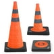 thumbnail image 1 of Conos de seguridad vial BATTIFE, 1 paquete de 70 cm con cuello reflectante, 1 of 9