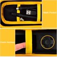 thumbnail image 3 of czcpp-Case Compatible with Fanttik X8 for APEX Tire Inflator Portable Air Compressor 2X Faster Inflation. Storage Holder for UABRLA/for iDOO/for Neakhmer/for UABRLA Air Pump (Box Only) - Yellow Zippe, 3 of 4