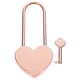 thumbnail image 1 of BRIGHTFUFU Pequeño corazón candado con parejas llave deseando bloqueo de joyero de joyero de joyero de diario bloqueo, 1 of 7