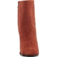 thumbnail image 2 of Sam Edelman Mayla Mesa Rust Block Heel Squared Toe Fashion Leather Ankle Boots (Mesa Rust, 8.5), 2 of 6