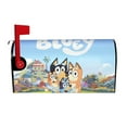 thumbnail image 1 of Zufioo Bluey Print Magnetic Mailbox Protective Cover, Suitable for Home Yard Sun Protection and Waterproof Mailbox Protective Cover Home Decoration-21x18 in, 1 of 8