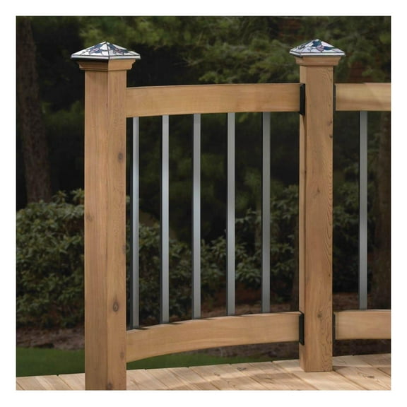 KioJJp 40 Inch Traditional Deck Balusters - Black, Pack of 10