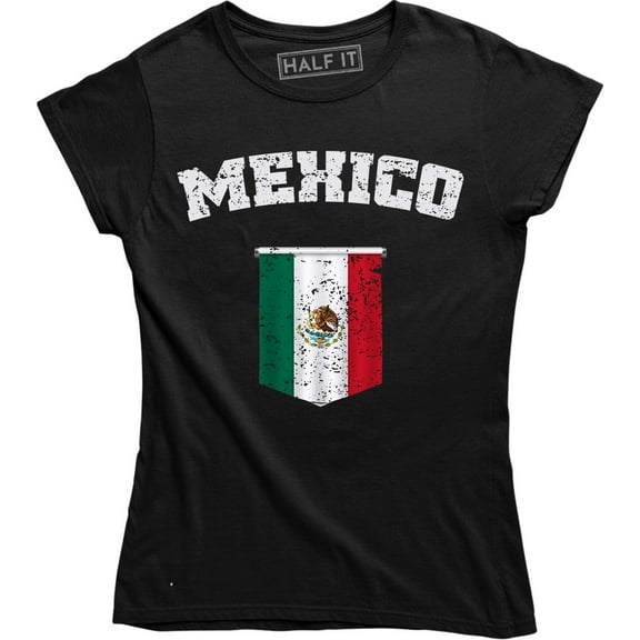 Mexico Country State Patriotic Flag Pride Home Women's T-Shirt