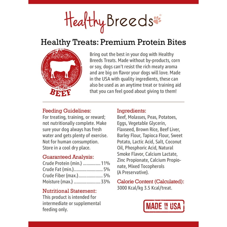 Healthy Breeds Bernese Mountain Dog Healthy Treats Premium Protein