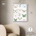 thumbnail image 4 of Butterfly Collection Canvas Print Floral Art by Art Remedy, White Frame, 20 x 24, 4 of 6