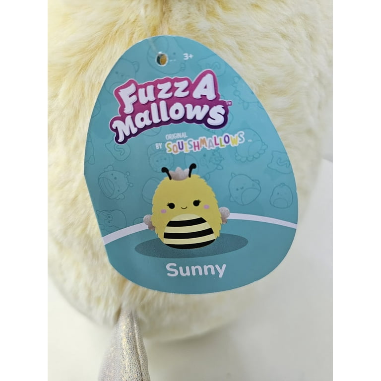 Squishmallows Official Kellytoys 12 Inch Sunny the Bee Fuzzamallow