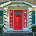 thumbnail image 6 of Nilvkv Christmas Couplet Door Curtain Custom Party Decoration Door Cover Christmas Flag Background Cloth, Christmas Decorations, CHRlSTMAS-GlFTs, 6 of 6