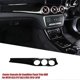 thumbnail image 2 of RHD Car Center Dashboard Air Condition Outlet Panel Trim Cover for W176 CLA C117 GLA X156 2013-2018, 2 of 5