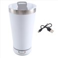 thumbnail image 2 of Vaso TéRmico USB de 16 Onzas con Bluetooth, Vaso Reutilizable de Acero Inoxidable de Doble Pared, de Cerveza Aislada de 473 Ml con Abridor, 2 of 5