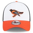 thumbnail image 2 of Men's New Era  White Baltimore Orioles 2025 Batting Practice 39THIRTY Flex Hat, 2 of 6
