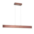 thumbnail image 2 of JONATHAN Y Draper 40" Dimmable Adjustable Integrated LED Metal Linear Pendant, Anodized Bronze, 2 of 6