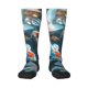 thumbnail image 1 of Balery Cute Koi Fish Serenity Calcetines novedosos Calcetines deportivos Calcetines hasta la rodilla Calcetines de algodón Calcetines originales y geniales, 1 of 6