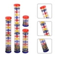 thumbnail image 2 of CIMAXIC 4Pcs Raindrop Sound Toys Instruments Rainbow Rain Sound Musical Instruments,15.75"X1.97"X1.97", 2 of 5