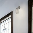 thumbnail image 3 of Design House Ajax Industrial 1-Light Indoor Wall Sconce with Metal Wire Cage, Galvanized Steel, 3 of 15