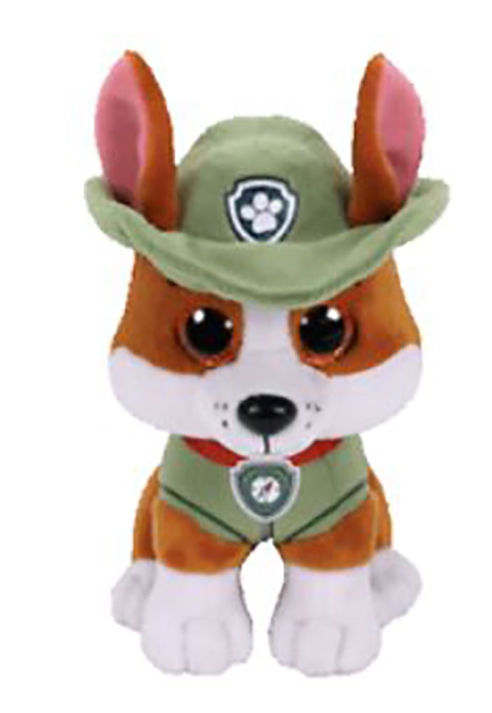 paw patrol tracker beanie baby
