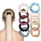 thumbnail image 1 of 10 Piezas Gomas para el Cabello de Satén, Bandas Elásticas de Seda para el Cabello Lazos para el Cabello Flacos, Bandas para Cola de Caballo Antideslizantes, Lindos Accesorios para el Cabello para, 1 of 5
