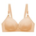 thumbnail image 3 of Ahuyic Summer Womens Bras,Plus Size Bras for Women,Woman's Lace Thin Style Ventilate Large Size Bra Without Steel Rim, 3 of 5