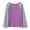 Purple, variant on ZMHEGW Kids Sweater Little Girls Casual Long Sleeve Raglan Sleeve T Shirts Crewneck Tunic Tops Teen Color Block Tee Blouses Autumn Clothes Winter Jackets