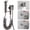 Gray, variant on FEELSO Handheld Bidet Sprayer for Toilet, Stainless Steel Jet Spray for Toilets with Adjustable Pressure and 78-Inch Hose, Grey