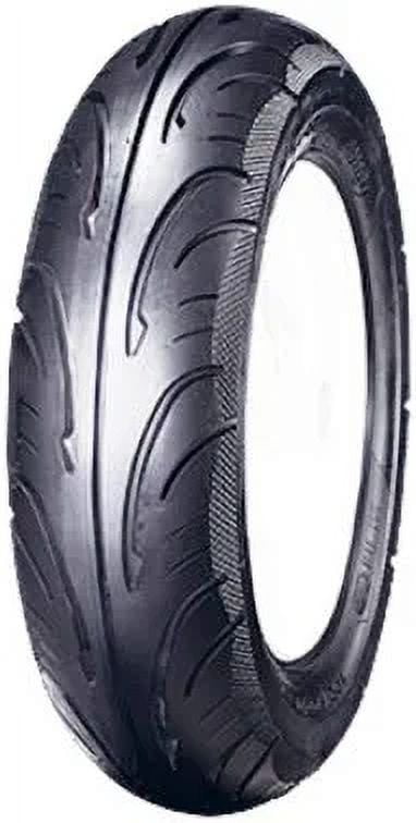 5A02 90/90-10 Scooter Tubeless Tire, 50J, Front/Rear Motorcycle/Moped 10" Rim