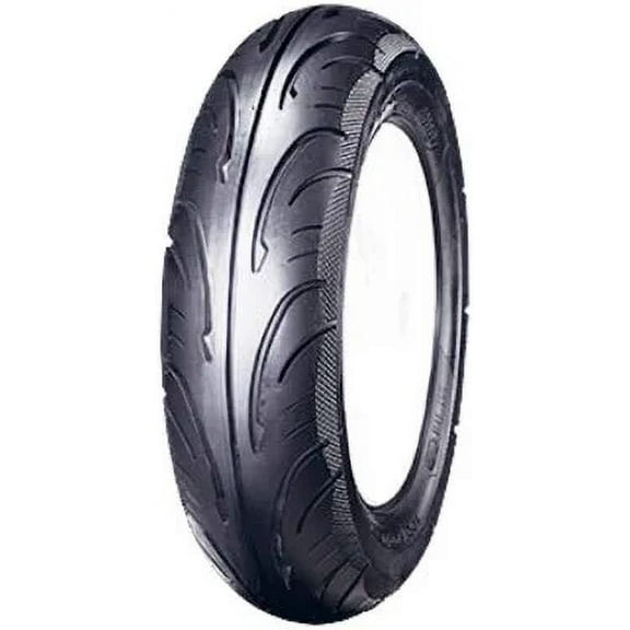 5A02 90/90-10 Scooter Tubeless Tire, 50J, Front/Rear Motorcycle/Moped 10" Rim