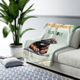 thumbnail image 3 of Mastiff Mother Book Lover Living That Dog Mom Life Happy Mother's Day Cozy Sherpa Blanket Mastiffs Dog Lover Gifts Idea Warm Soft Throw Blanket - 03004, 3 of 5