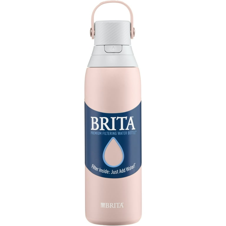 Brita 20 oz Rose Premium Stainless Steel Leak Proof Filtered