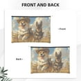 thumbnail image 2 of Cauagu Farm Corgi German Shepherd for Tyvek Makeup Bag,Reusable Travel Cosmetic Bag Women Organizer Toiletry Bag Birthday,Gifts for Women Girlfriend Mom Teacher 6.5’’*8.9’’, 2 of 7