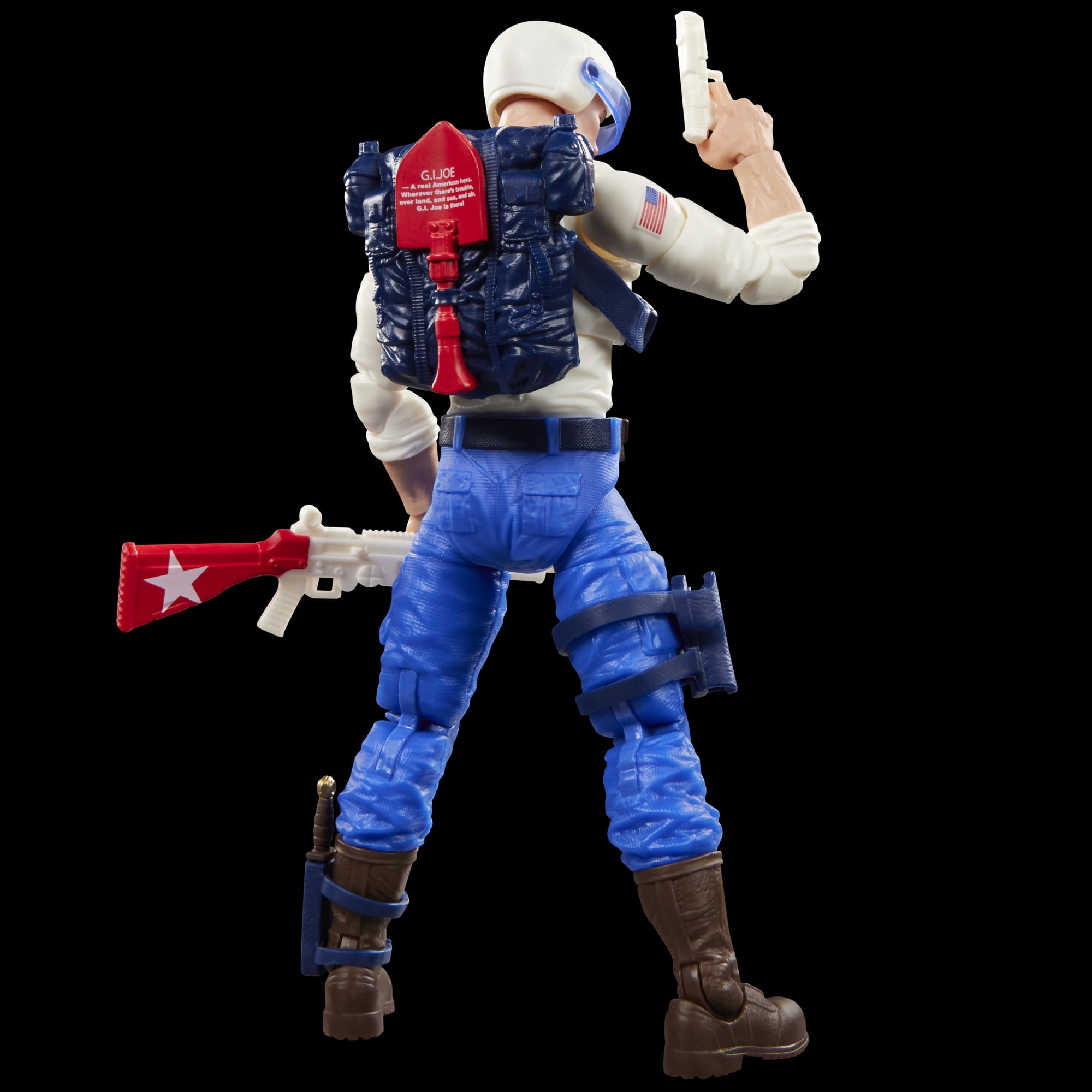 G.I. Joe Classified Series Retro Cardback USA Duke, America's 250th Birthday 6 Inch Action Figure, Fun Summer Toys for Kids, Ages 4+