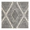thumbnail image 2 of Unique Loom Tagine Collection Area Rug - Malika (7' 10" Square Black and White), 2 of 6