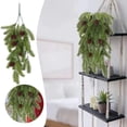 thumbnail image 1 of 2Pcs Christmas Teardrop Large 30inch Winter Needles With Christmas Greenery Teardrop Wreath For Xmas Table And Door Decoration Wedding Reception Items Outdoor Fall Flowers Flowers Outdoor Flowers, 1 of 3