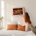 thumbnail image 3 of white chrysanthemums against orange - Carmel Valley California Photography Flowers Floral Garden Nature Botanical Scenic Autumn Unframed Wall Art Print 5 x 7 inches, 3 of 7