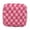 Pink, variant on Knit Coin Purse Checkerboard Portable Large Capacity Storage Bag EDHITNR Monthly Handbag Lipstick Makeup Organizer