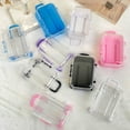 thumbnail image 4 of Mini Trolley Handbag Jewelry Packing Box Jewelry Luggage Packing Empty Case (Purple), 4 of 5