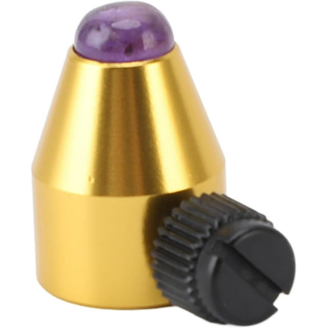 Pieds de Fourche d'Accord en Alliage d'Aluminium, Fourche d'Accord des Chakras à Canalisation d'Énergie Offrant une Commutation Sans Effort entre (Violet)