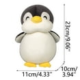 thumbnail image 2 of Mikilon Penguin Stuffed Animals Toys Cute Penguin Plush Doll Play Toys Kawaii Penguin Throw Pillow Christmas Birthday Gift Toys for Girls Boys 3-6 Years - 9.1", 2 of 6