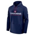 thumbnail image 5 of Men's Fanatics Navy Montreal Canadiens Authentic Pro Rink Hoodie, 5 of 6