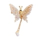 thumbnail image 5 of 2 pinzas para el pelo de mariposa en movimiento, accesorios para el cabello, pinzas para el pelo, tocado, pasadores de pelo de mariposa para mujeres y Dorado CUTICAT Pinza para el cabello, 5 of 8