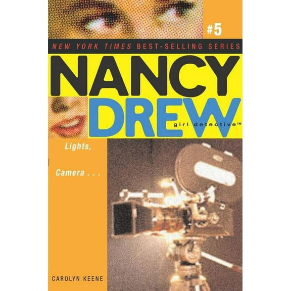 Nancy Drew (All New) Girl Detective Lights, Camera..., Book 5, (Paperback)