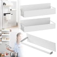 thumbnail image 2 of Piwvid Punch-Free Magnetic Storage Rack Organize, 3PCS Set Movable Shelf for Refrigerator, Space Saving Kitchen Holder for Jars, Versatile Metal Organizer for Kitchen Garage, 2 of 9