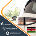 thumbnail image 4 of Magnet Me Up Kenya Kenyan Flag Vinyl Automotive Magnet Decal, 4x6 Inches, 4 of 7
