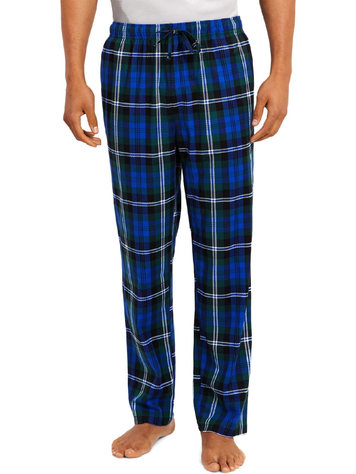 Nautica Sleepwear - Nautica Sleepwear Mens Flannel Plaid Sleep Pant ...
