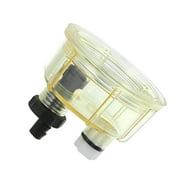 Unique Bargains R12T Water Collection Bowl of Fuel Filter Water Separator ZG1/4-19 Fits Diesel Engine S3240 18-7947