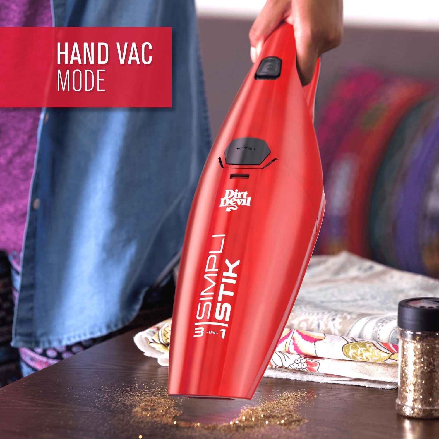 DIRT DEVIL Simpli-Stik All in One Stick Vacuum Cleaner